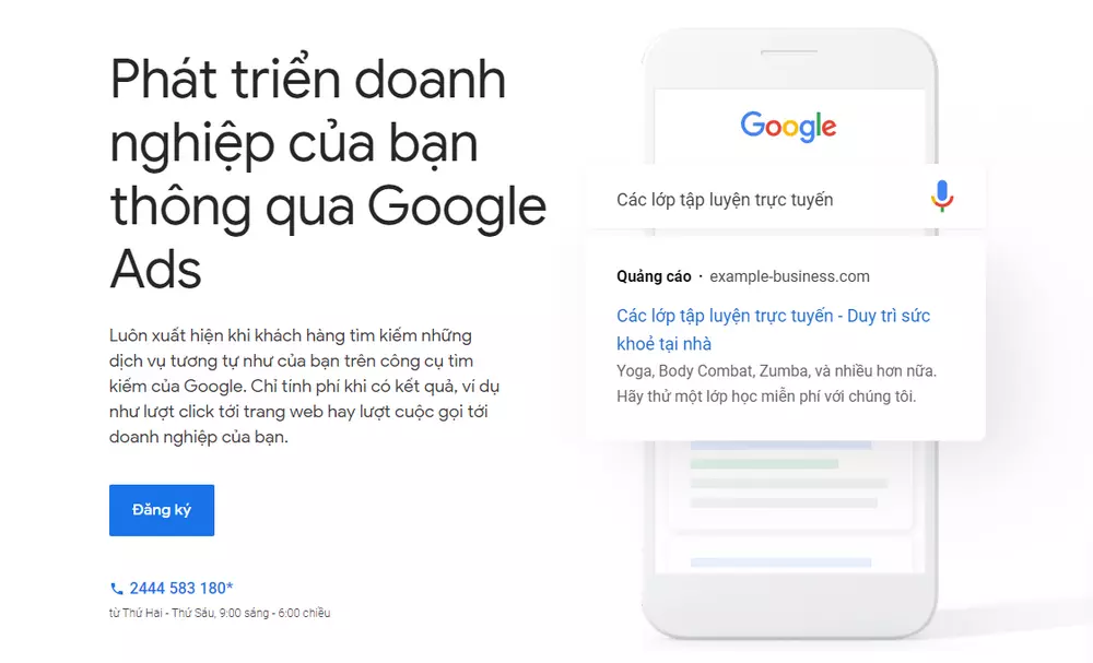 Tự chạy quảng cáo Google tại Hưng Yên