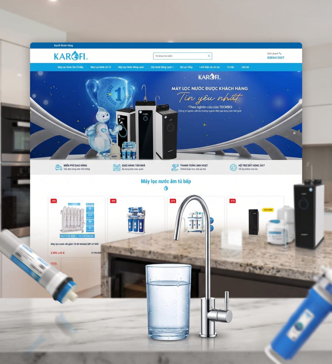 website-karofi-chinh-hang-nang-cao-trai-nghiem-mua-sam-may-loc-nuoc-2