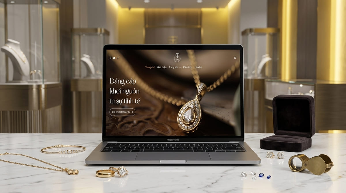 Kim Phú HJV ra mắt diện mạo website mới